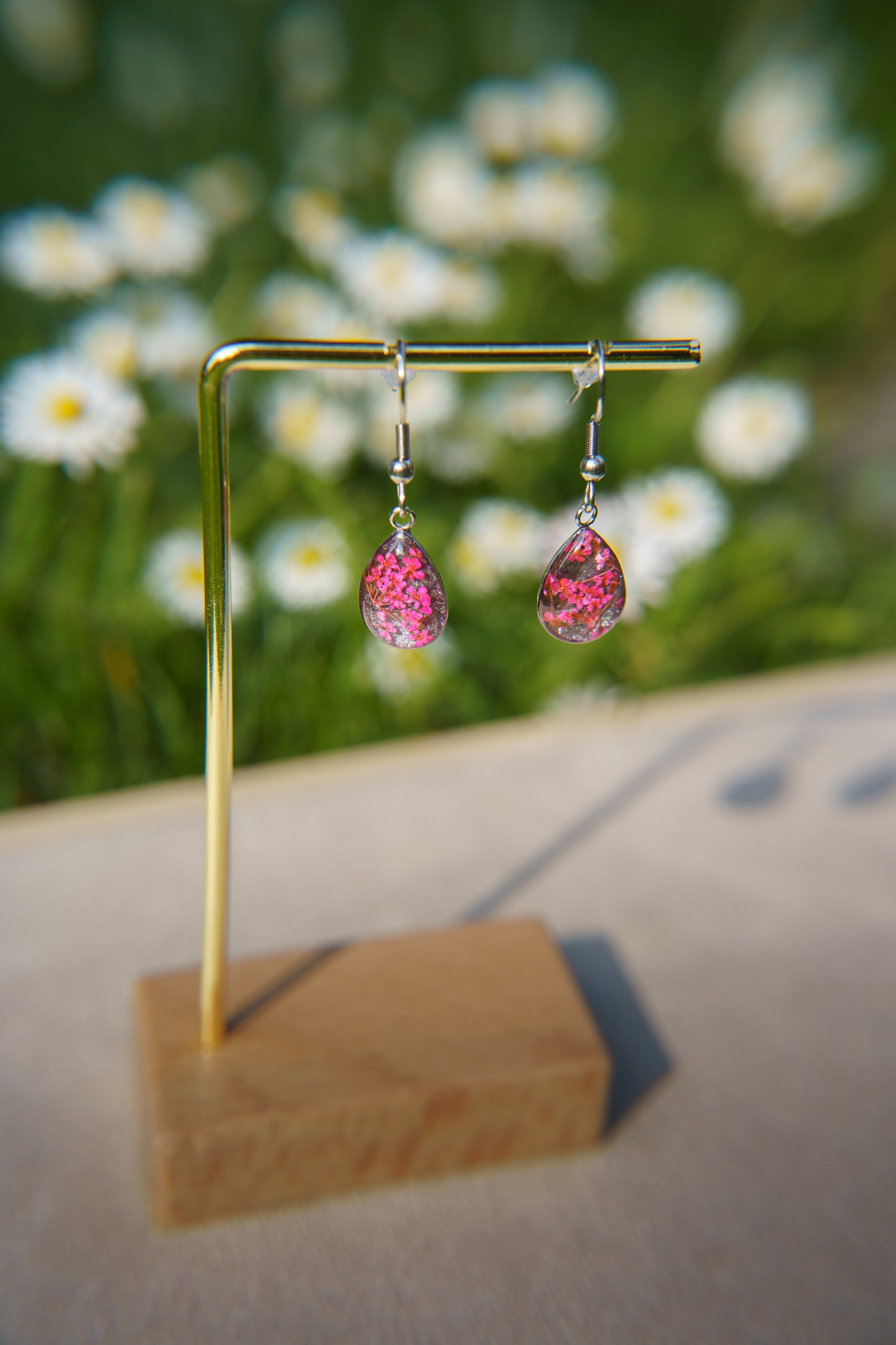 Flower Stainless Steel Earings